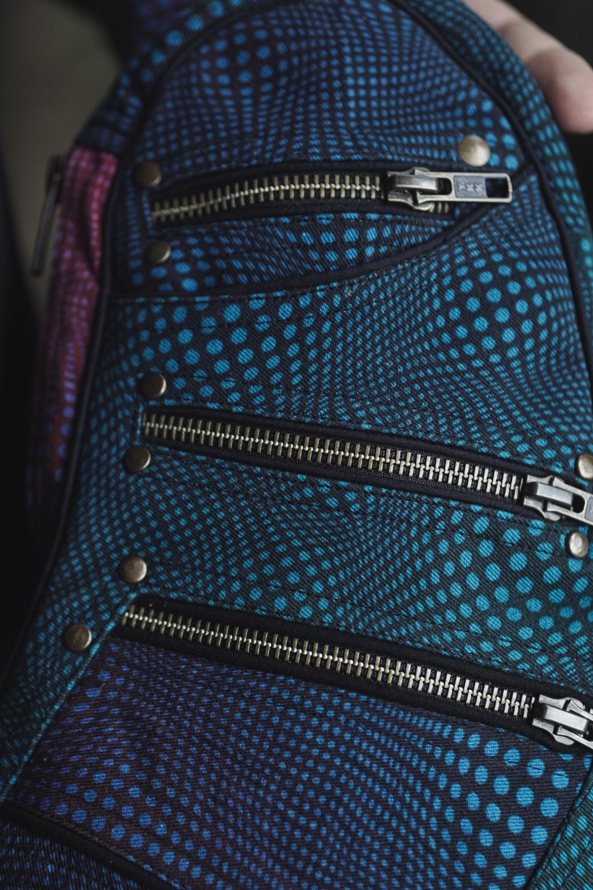Artisan Printed Cotton Sling Bag — view 4