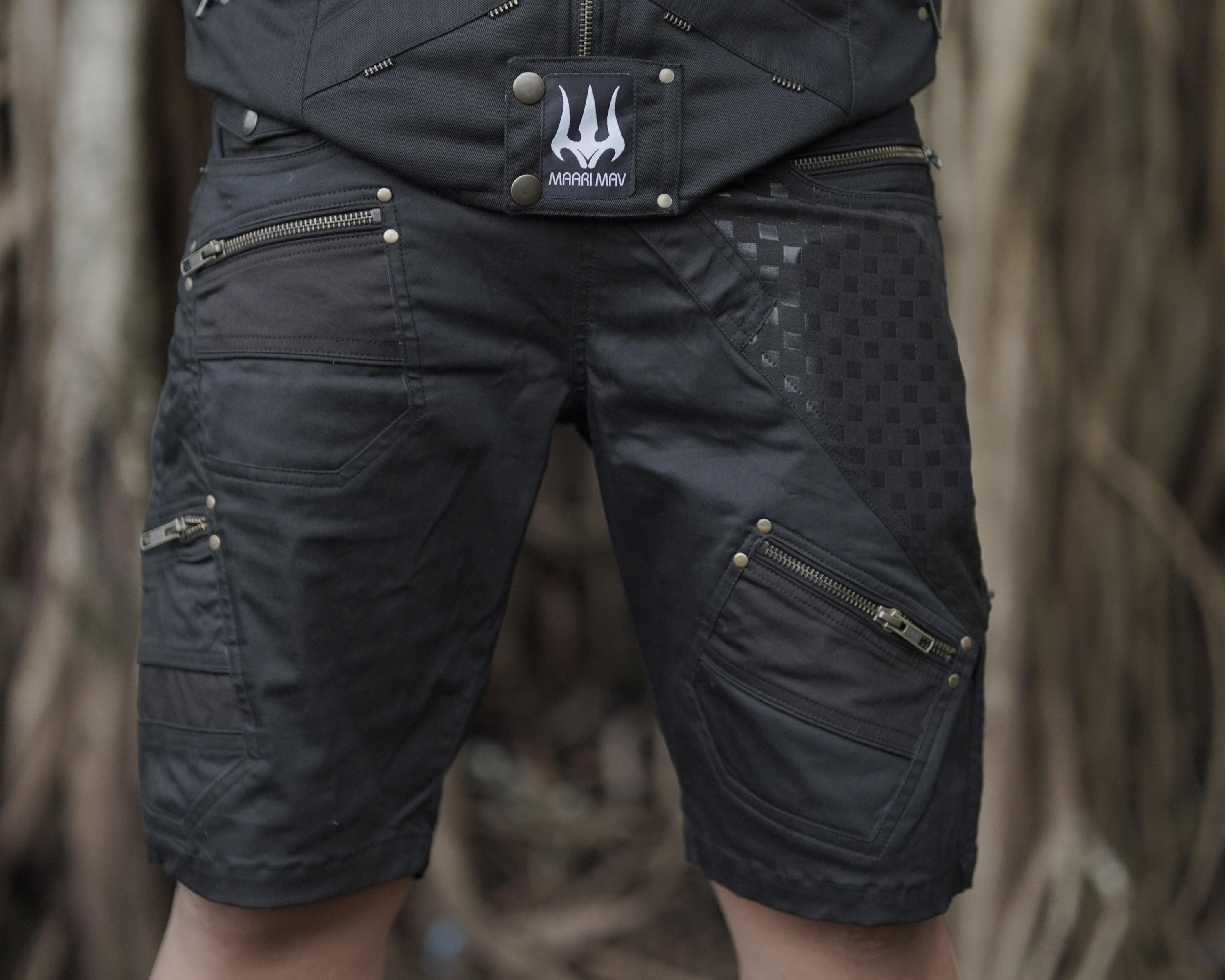 Black Men’s Shorts Galactic rhythm