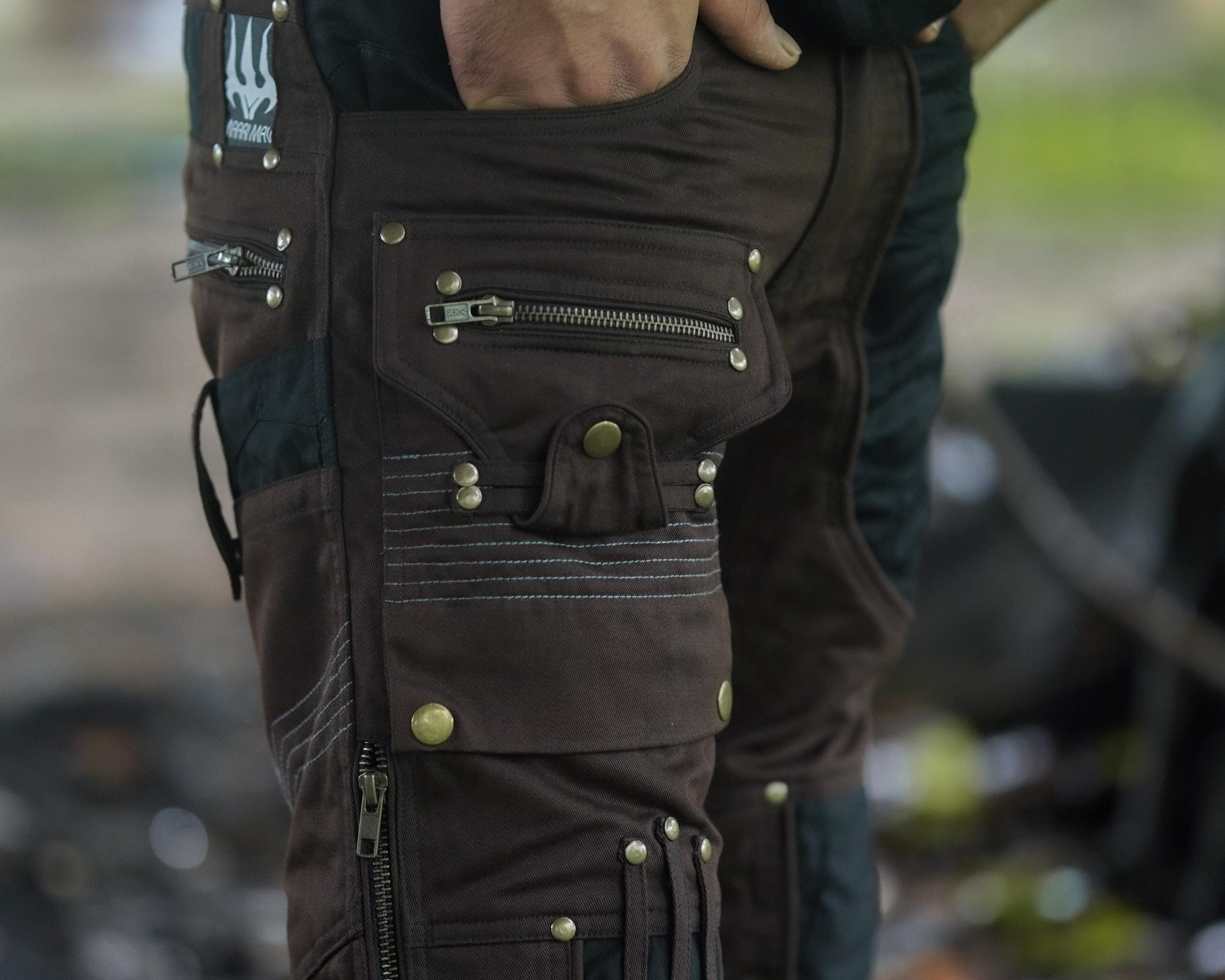 Men's Brown Twill Explorer Trousers