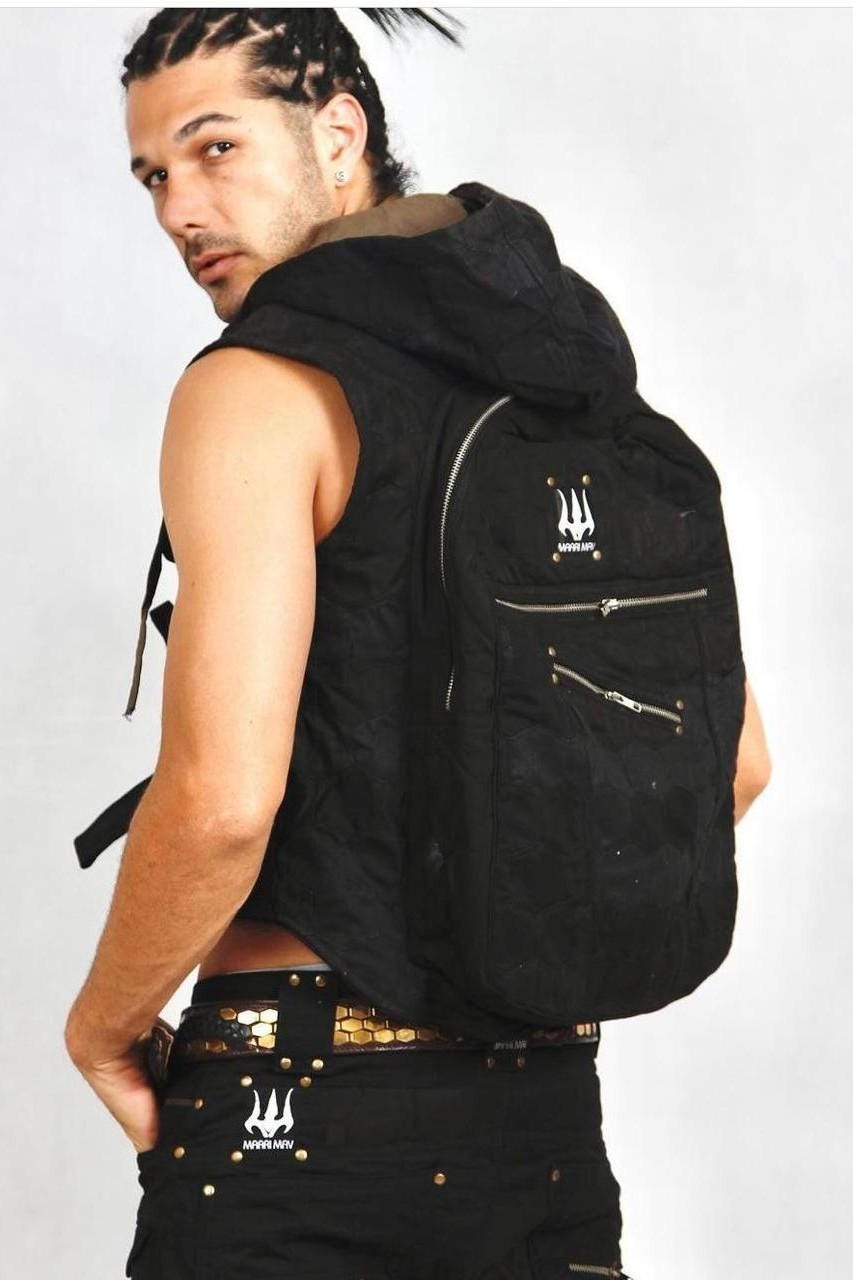 Dark Tribe Patchwork Bag Jacket — view 6