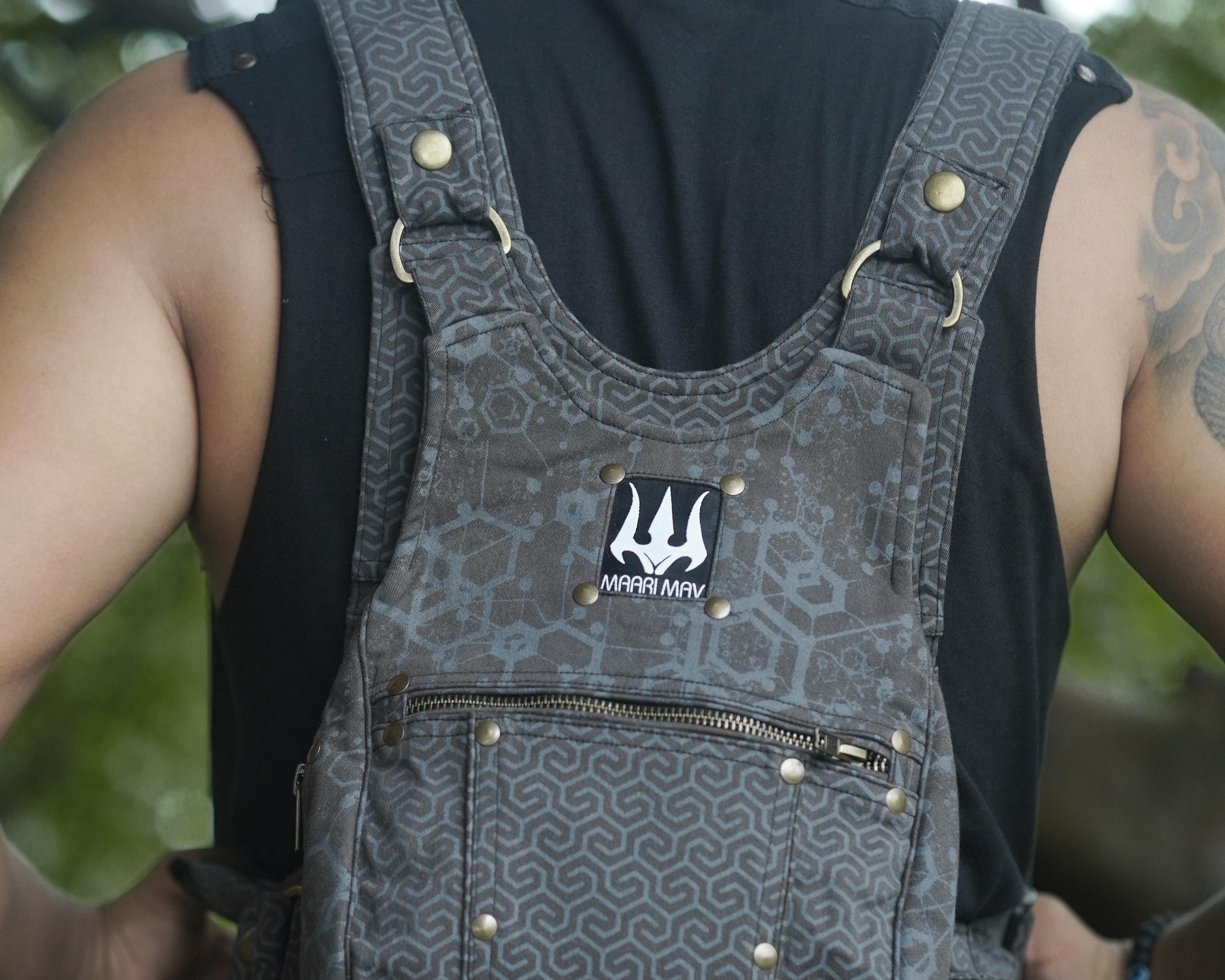 Handmade Printed Cotton Twill Ninja Bag