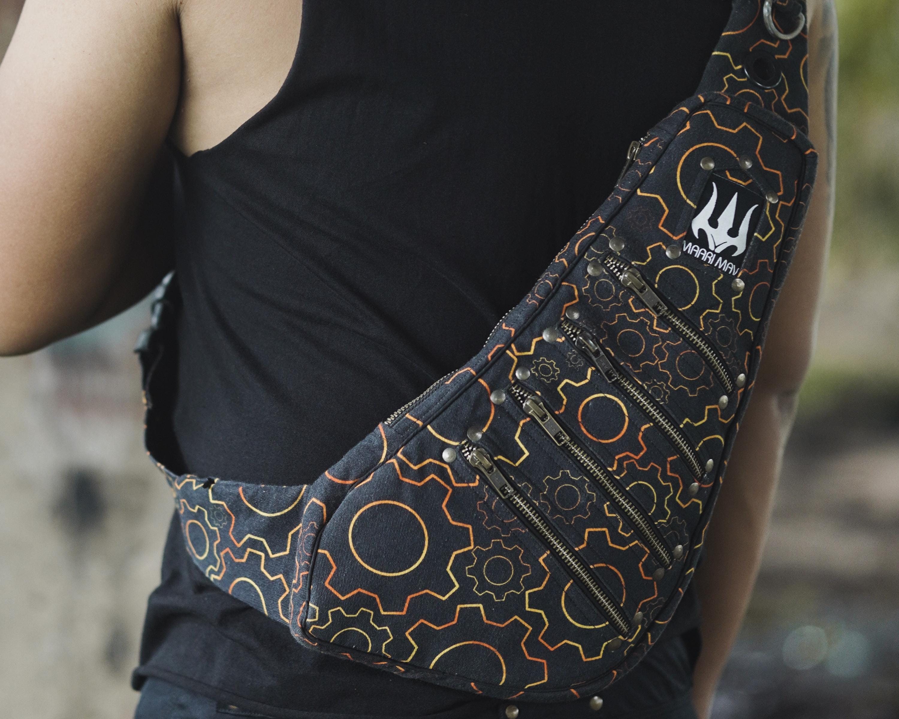 Handmade Cotton Twill Sling Bag